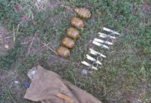 Пьяный мужчина в Днепропетровской бросал гранаты в пруд возле дома