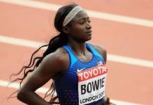 Победительница на 100 м Боуи не вышла выступать на 200 м