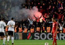 Немецкие фанаты распевали нацистские кричалки в матче с Чехией