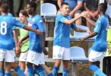 Шахтер U-19 уступил Наполи в Юношеской лиге УЕФА