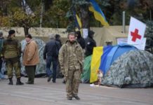 «Майдан» Саакашвили сдулся? У Рады остаются несколько десятков человек