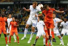 «Динамо» проиграло «Скендербеу» в Лиге Европы